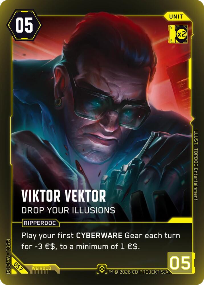 Viktor Vektor - You Might Feel a Little Pinch, Welcome to Night City - Retail 058