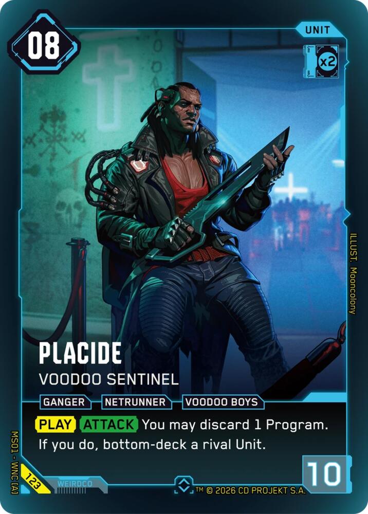 Placide - Voodoo Sentinel, Welcome to Night City - Retail 123
