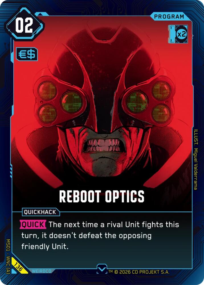 Reboot Optics, Welcome to Night City - Retail 136