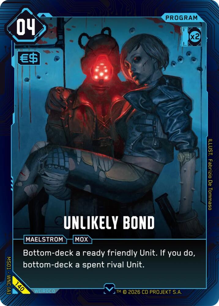 Unlikely Bond, Welcome to Night City - Retail 140