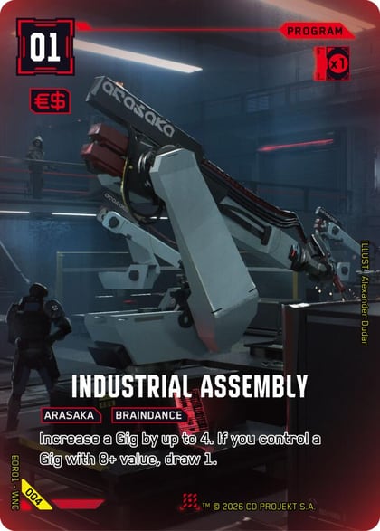 Industrial Assembly, Edgerunner Open Season 1 004