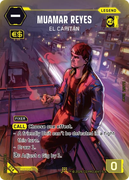 Muamar Reyes - El Capitan, Edgerunner Open Season 1 014