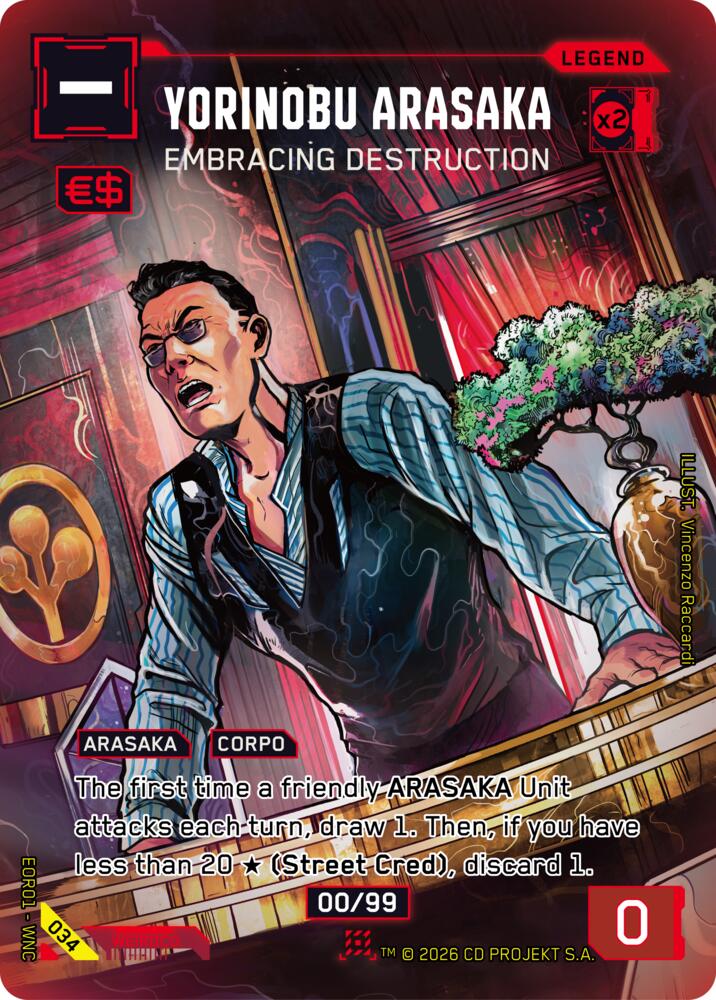 Yorinobu Arasaka - Embracing Destruction, Edgerunner Open Season 1 034