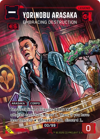 Yorinobu Arasaka - Embracing Destruction, Edgerunner Open Season 1 034