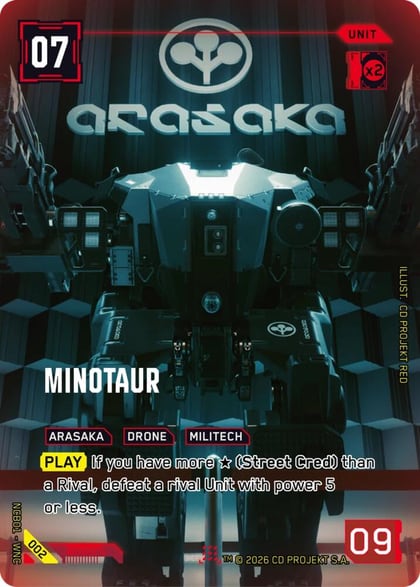 Minotaur, Night City Brawl Season 1 002