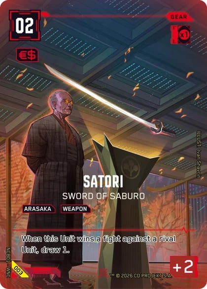 Satori - Sword of Saburo, Night City Brawl Season 1 003