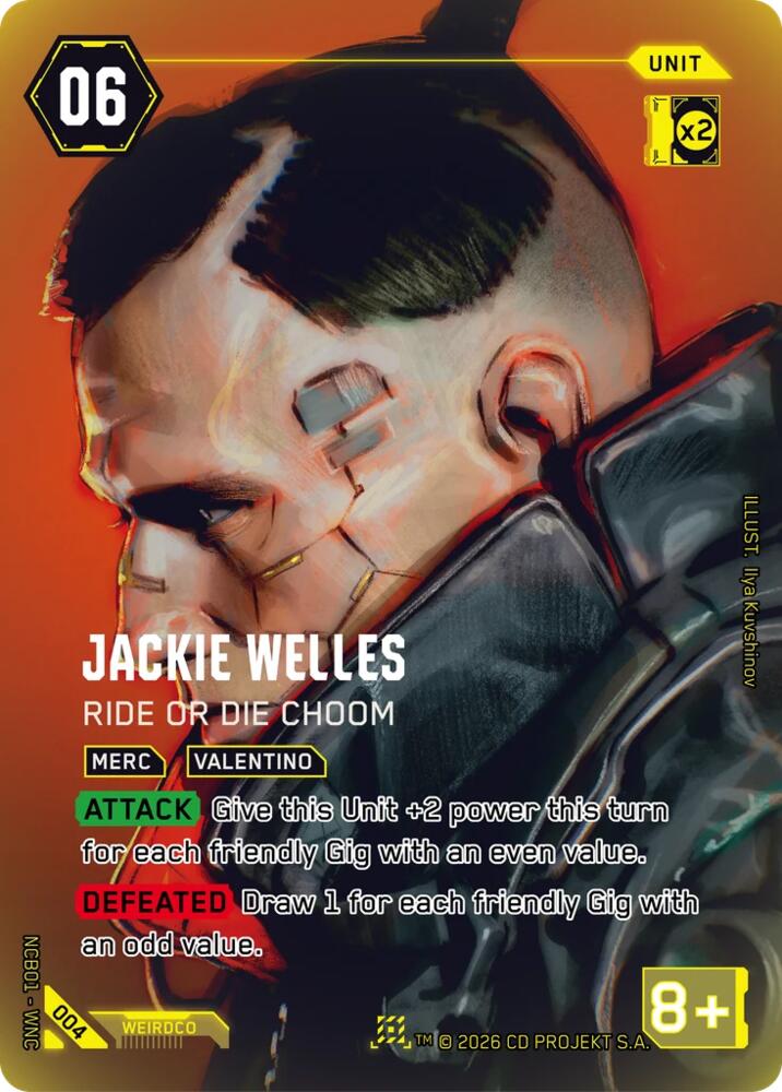 Jackie Welles - Ride or Die Choom, Night City Brawl Season 1 004