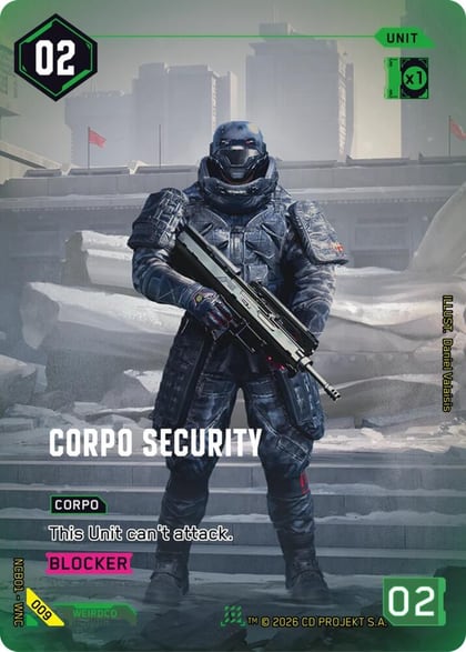 Corpo Security, Night City Brawl Season 1 009