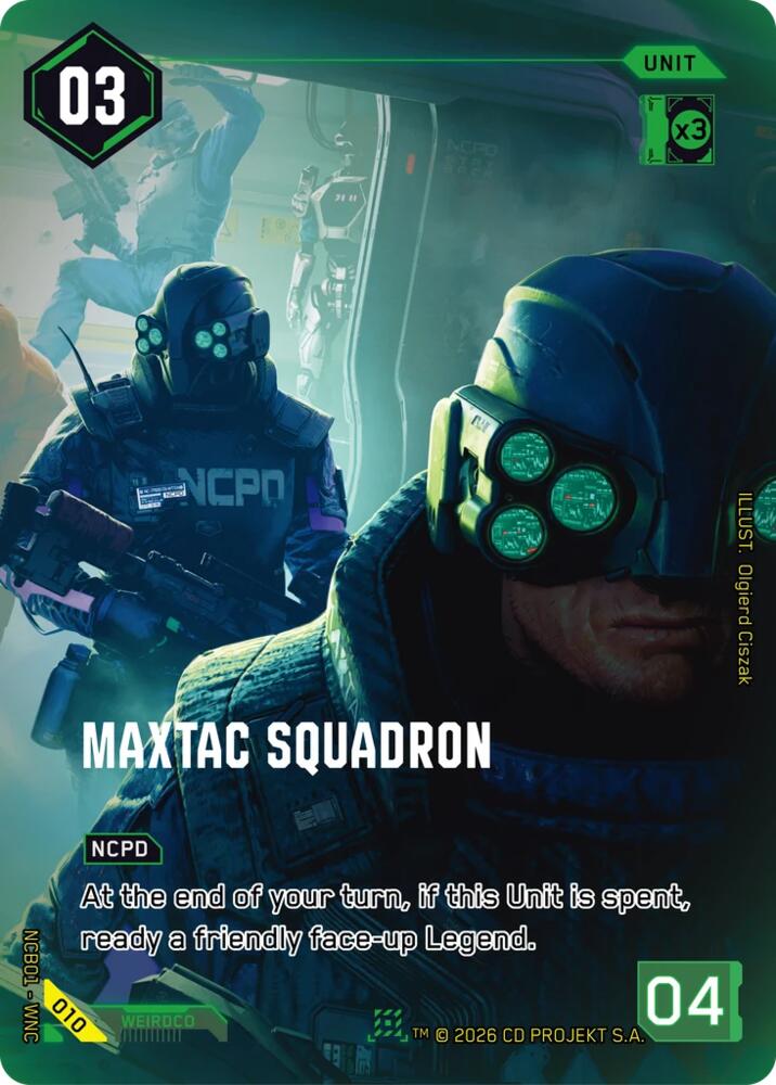 MaxTac Squadron, Night City Brawl Season 1 010