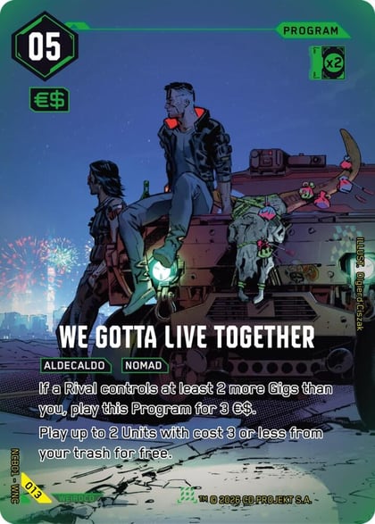 We Gotta Live Together, Night City Brawl Season 1 013