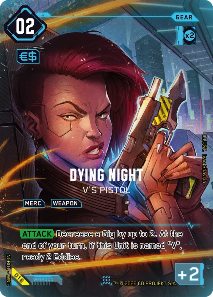 Dying Night - V's Pistol, Night City Brawl Season 1 016