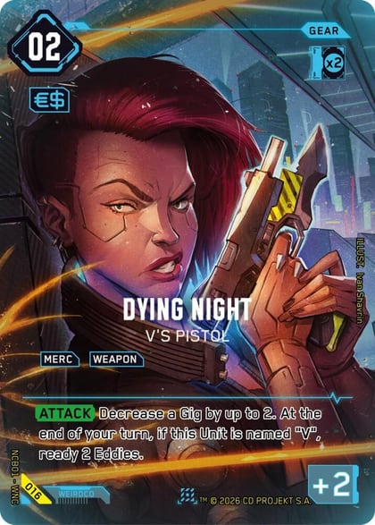 Dying Night - V's Pistol, Night City Brawl Season 1 016