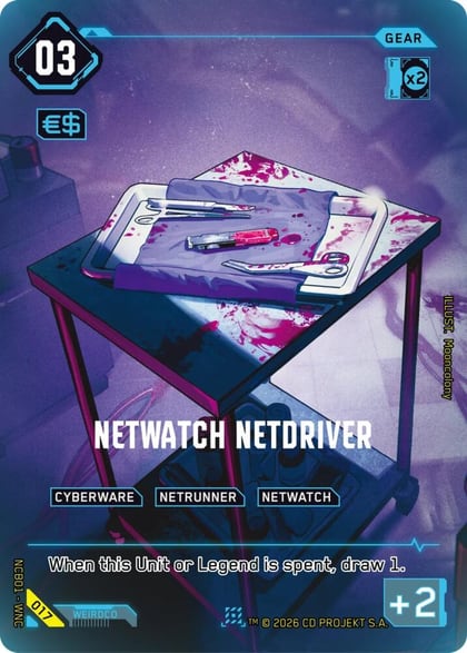 NetWatch Netdriver, Night City Brawl Season 1 017