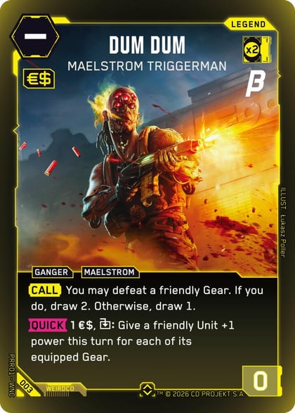 Dum Dum - Maelstrom Triggerman, Pre-Release Beta 003