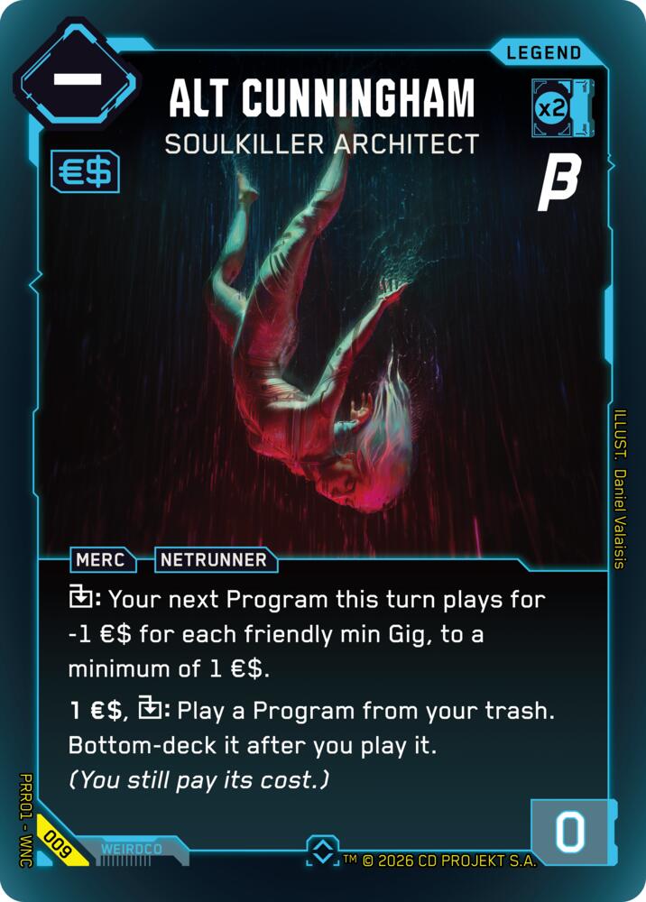 Alt Cunningham - Soulkiller Architect, Pre-Release Beta 009