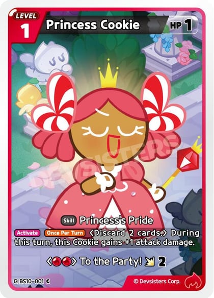 Princess Cookie, The Dark Enchantress War BS10-001