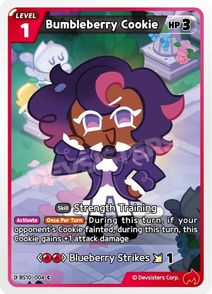Bumbleberry Cookie, The Dark Enchantress War BS10-004