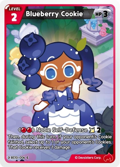 Blueberry Cookie, The Dark Enchantress War BS10-006