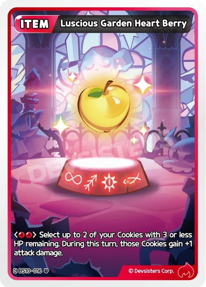 Luscious Garden Heart Berry, The Dark Enchantress War BS10-016