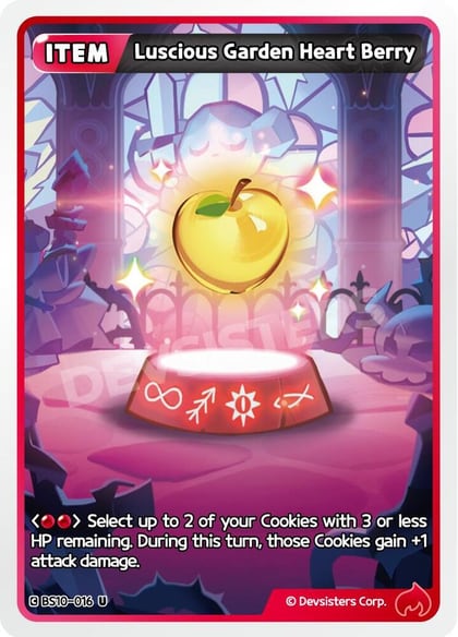 Luscious Garden Heart Berry, The Dark Enchantress War BS10-016