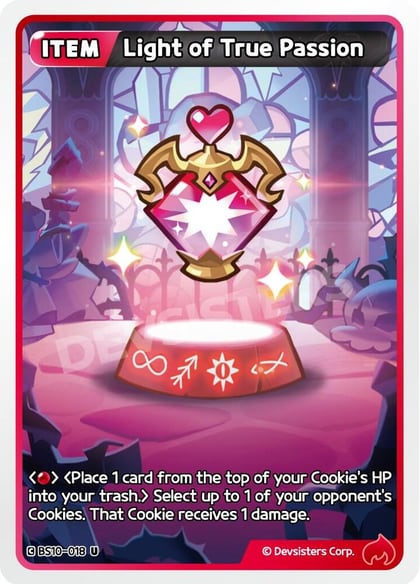 Light of True Passion, The Dark Enchantress War BS10-018
