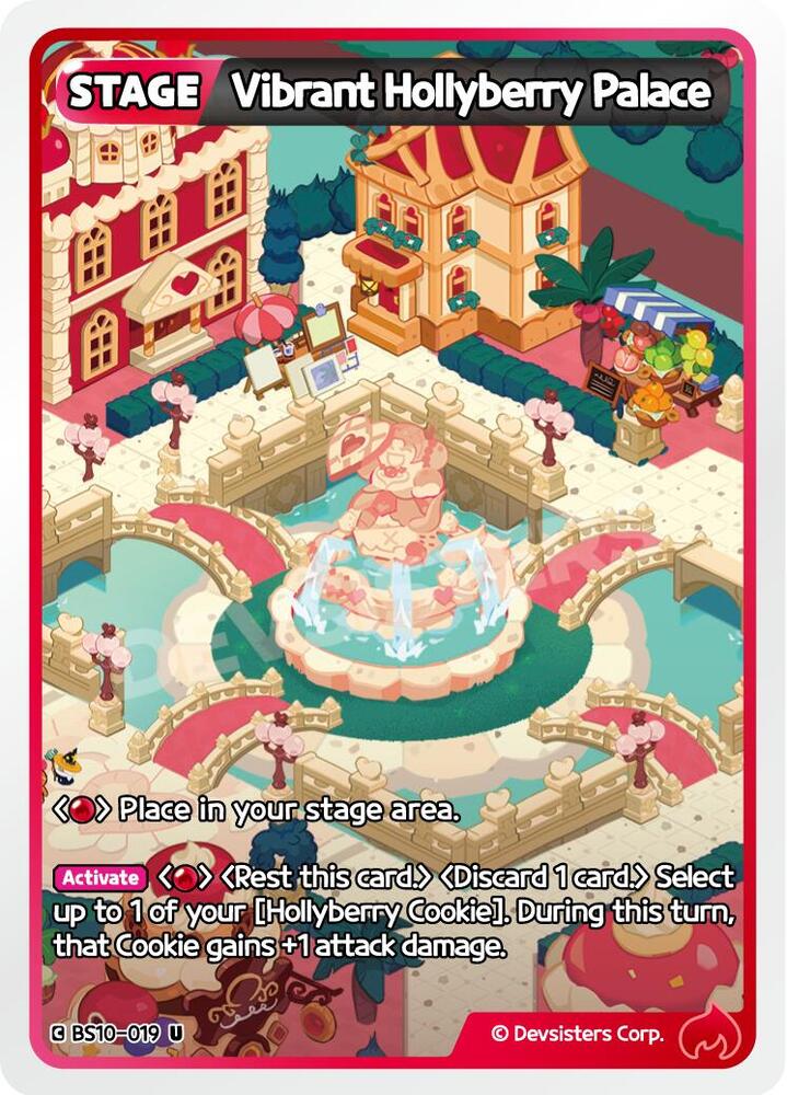 Vibrant Hollyberry Palace, The Dark Enchantress War BS10-019