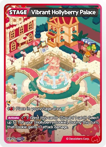 Vibrant Hollyberry Palace, The Dark Enchantress War BS10-019