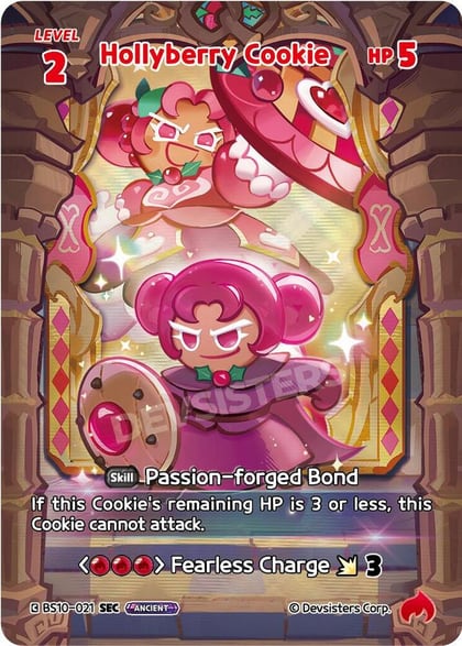 Hollyberry Cookie (021) (SEC), The Dark Enchantress War BS10-021