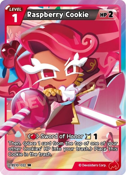 Raspberry Cookie (022), The Dark Enchantress War BS10-022