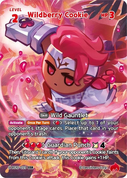 Wildberry Cookie (023) (SSR), The Dark Enchantress War BS10-023