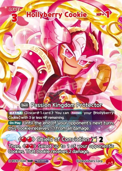 Hollyberry Cookie (024) (SUR), The Dark Enchantress War BS10-024