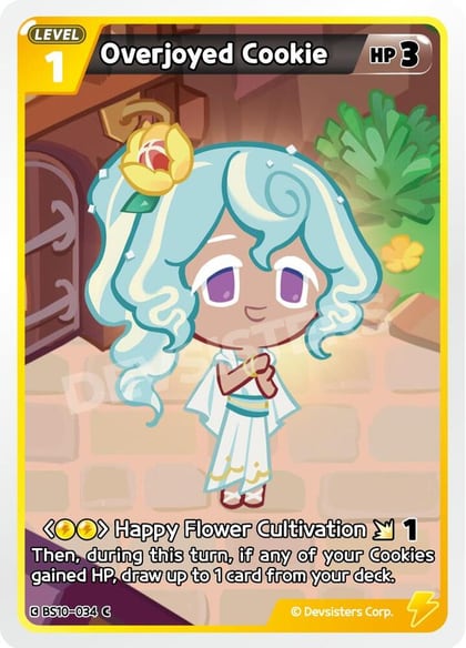 Overjoyed Cookie, The Dark Enchantress War BS10-034