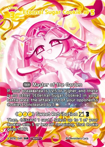 Eternal Sugar Cookie (049) (SUR), The Dark Enchantress War BS10-049