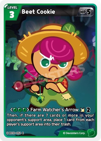 Beet Cookie, The Dark Enchantress War BS10-052