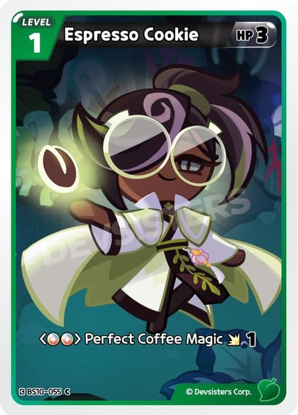 Espresso Cookie (055), The Dark Enchantress War BS10-055