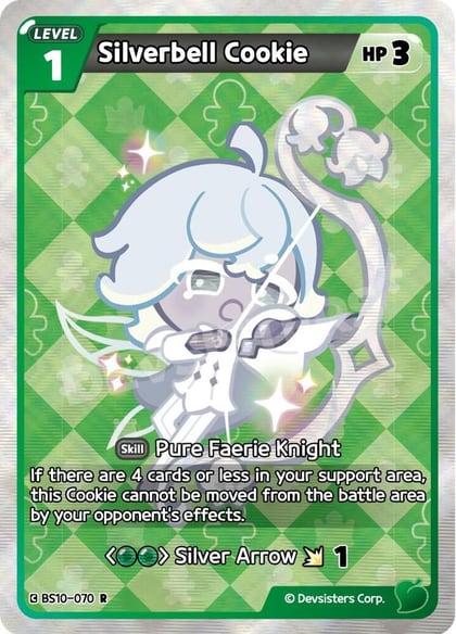 Silverbell Cookie (070), The Dark Enchantress War BS10-070
