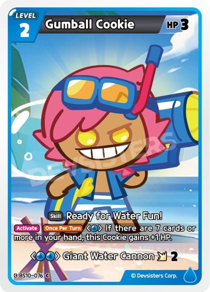 Gumball Cookie, The Dark Enchantress War BS10-076