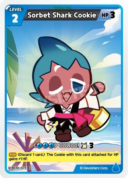 Sorbet Shark Cookie, The Dark Enchantress War BS10-077