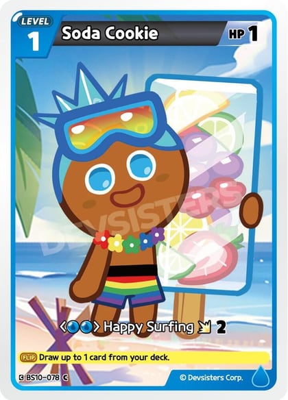 Soda Cookie, The Dark Enchantress War BS10-078