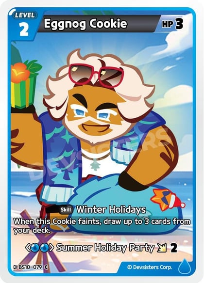 Eggnog Cookie, The Dark Enchantress War BS10-079