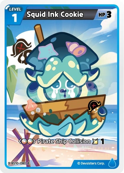 Squid Ink Cookie, The Dark Enchantress War BS10-080