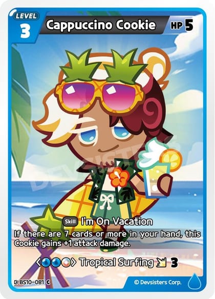 Cappuccino Cookie, The Dark Enchantress War BS10-081