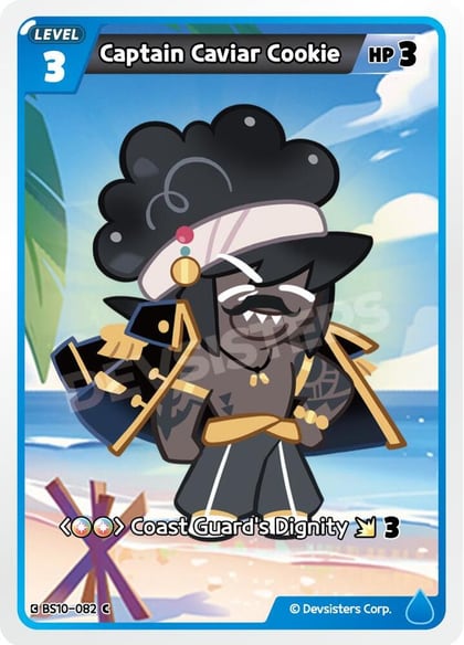 Captain Caviar Cookie, The Dark Enchantress War BS10-082