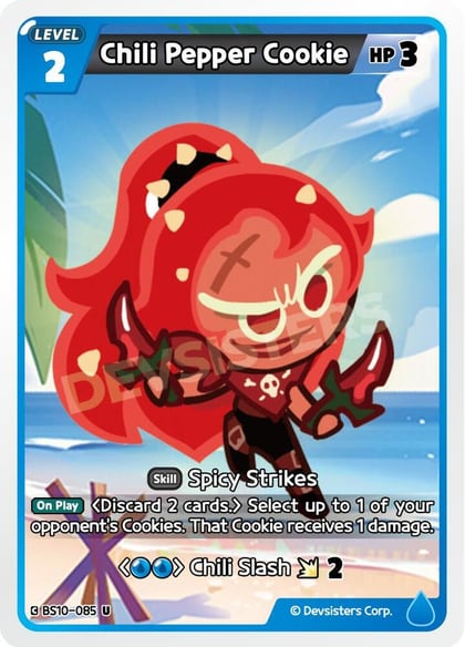 Chili Pepper Cookie, The Dark Enchantress War BS10-085