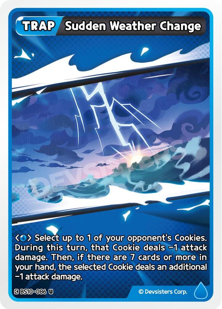 Sudden Weather Change, The Dark Enchantress War BS10-086