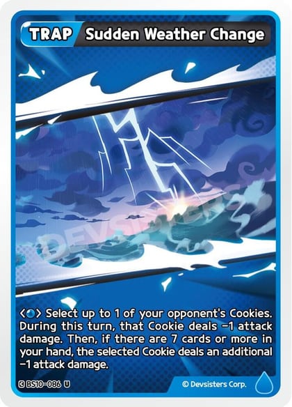 Sudden Weather Change, The Dark Enchantress War BS10-086