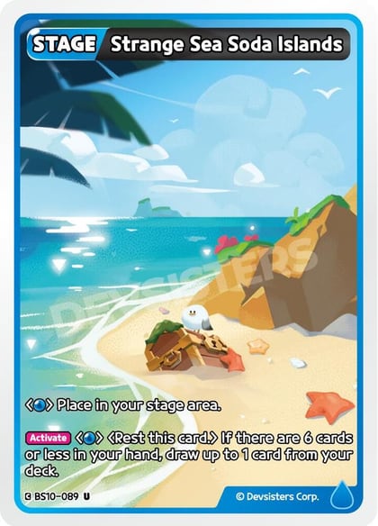 Strange Sea Soda Islands, The Dark Enchantress War BS10-089