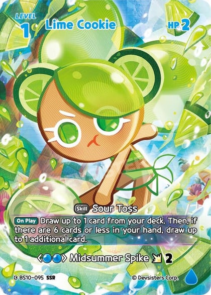Lime Cookie (SSR), The Dark Enchantress War BS10-095
