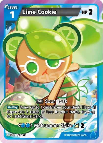 Lime Cookie, The Dark Enchantress War BS10-095