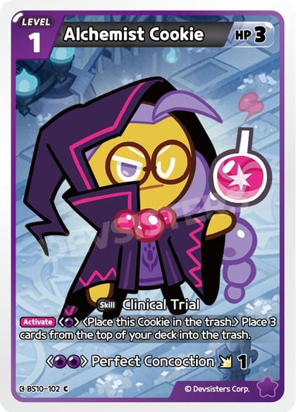 Alchemist Cookie, The Dark Enchantress War BS10-102